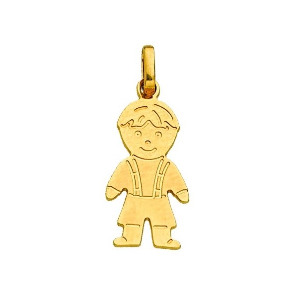 Gold Boy Pendant