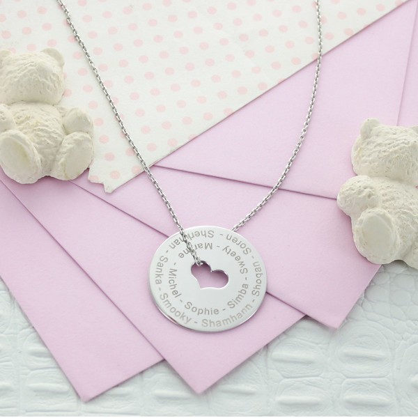 Heart Necklace especially for Teacher/Grandma