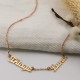 Nameplate Necklace on Chain