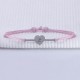 Barrette Bracelet to be Engraved on Cord 